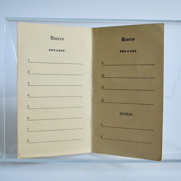 1927 Carl Marquette's College Boys Mother's & Dad's Day Frolic Dance Card - Picture 3 of 4